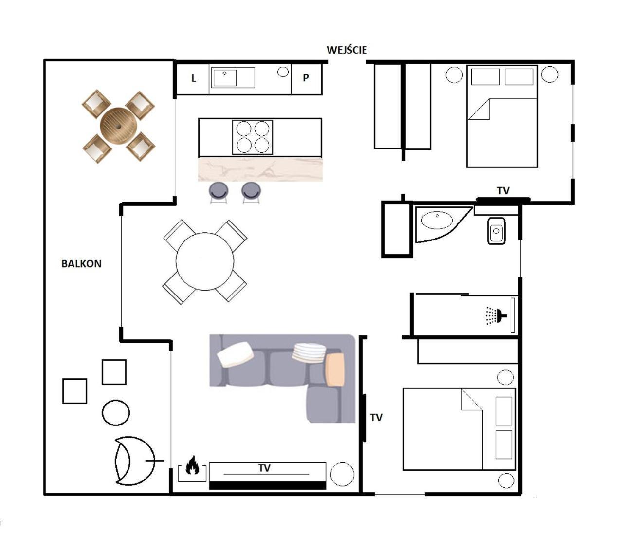 Apartament Madlen Kalinowa Szczyrk Sauna Grota Solna 外观 照片